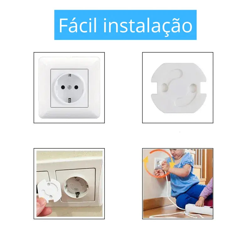 Protetor de Tomada Anti-crianças