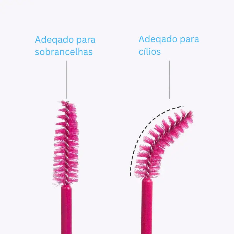 Kit Escovas Macias Descartáveis para Make