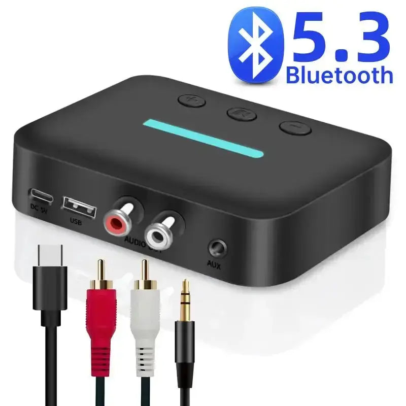 Adaptador Receptor de Áudio USB Bluetooth 5.3