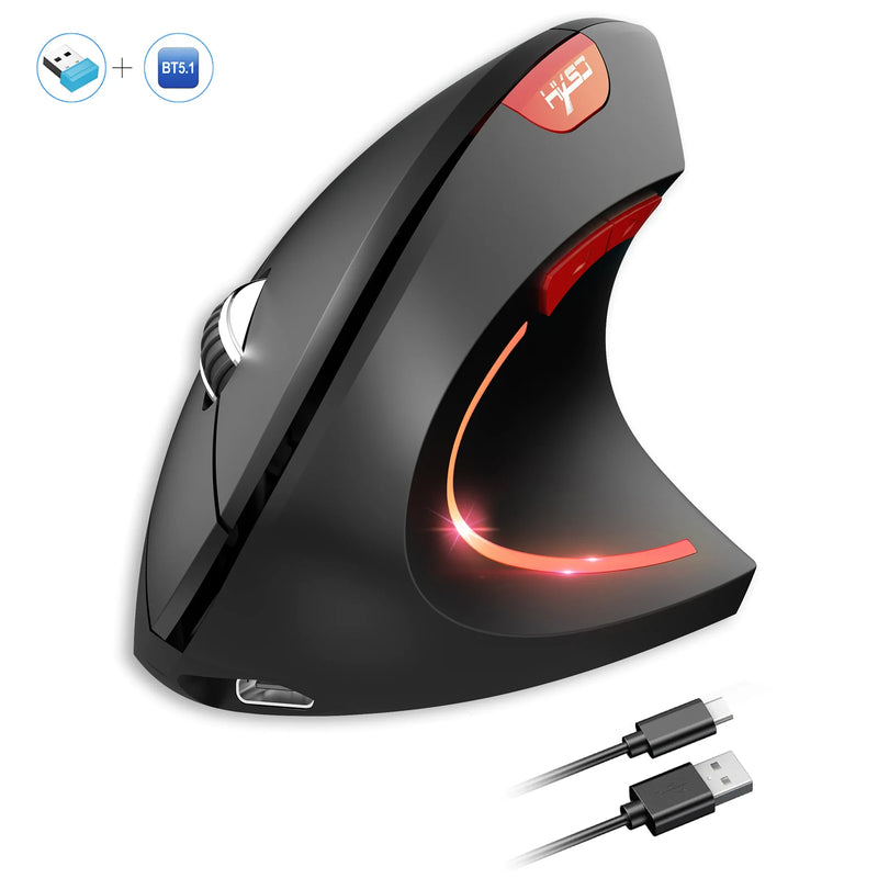 Mouse Ergonômico sem Fio