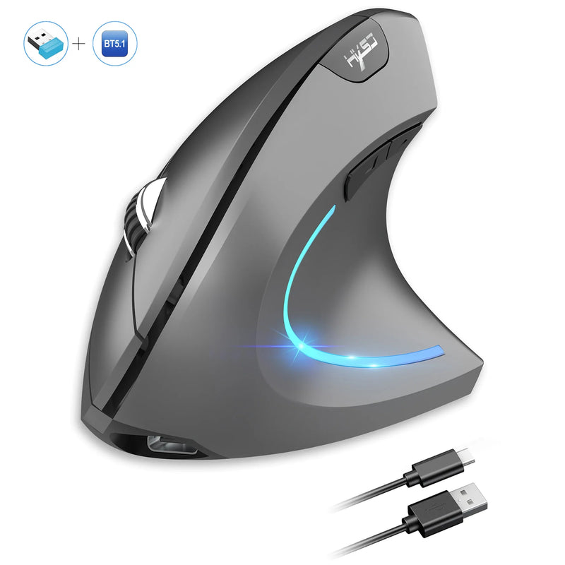 Mouse Ergonômico sem Fio