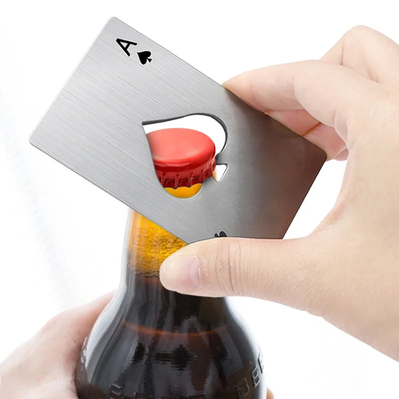 Abridor de Garrafas Personalizado Carta de Baralho
