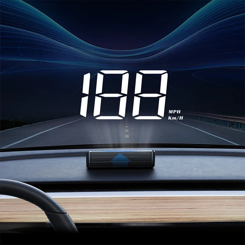 Velocímetro de Carro KM/H Digital Up Display