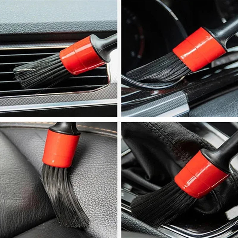 Kits de Escovas para Limpeza Automotiva Detalhada