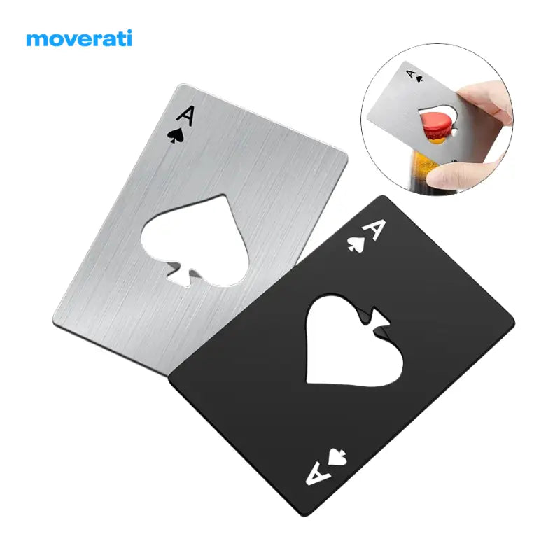 Abridor de Garrafas Personalizado Carta de Baralho