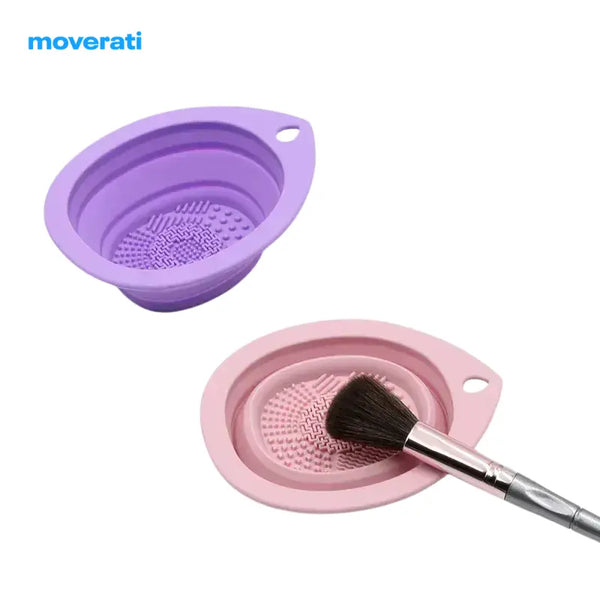 Limpador de Pincéis de Maquiagem